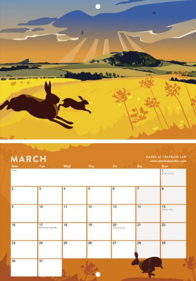 2026 Calendar - March